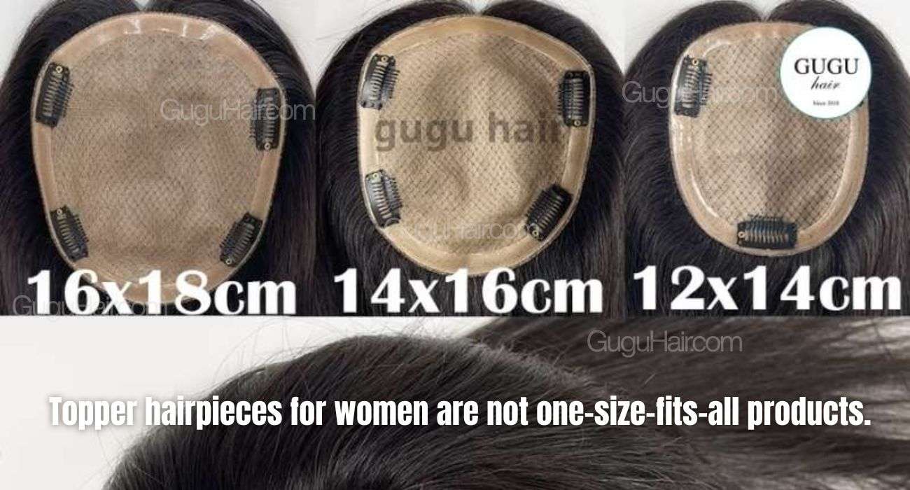 Human Hair Toppers for Women: A Complete Guide 5 Topper hairpieces for women are not one-size-fits-all products.