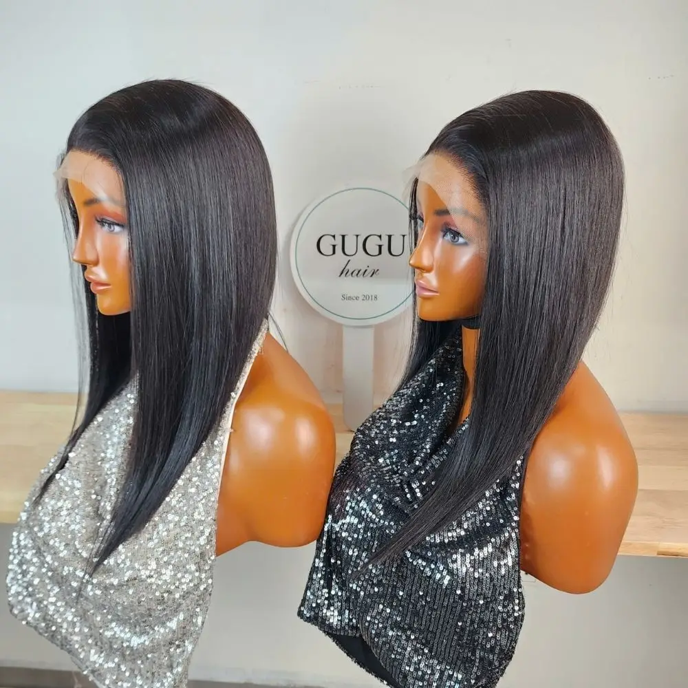14 Inch Straight Wig Combo – Chic Black Bob Human Hair Wigs, Sleek & Silky Vietnamese Hair 3 14 Inch Straight Wig Combo – Chic Black Bob Human Hair Wigs, Sleek & Silky Vietnamese Hair - Image 3