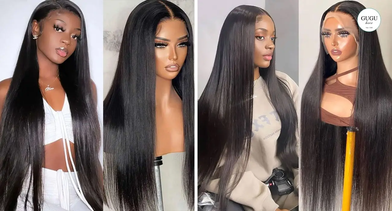 Black Lace Front Wig Human Hair: A Natural and Versatile Choice 3 Long Black Wig Human Hair