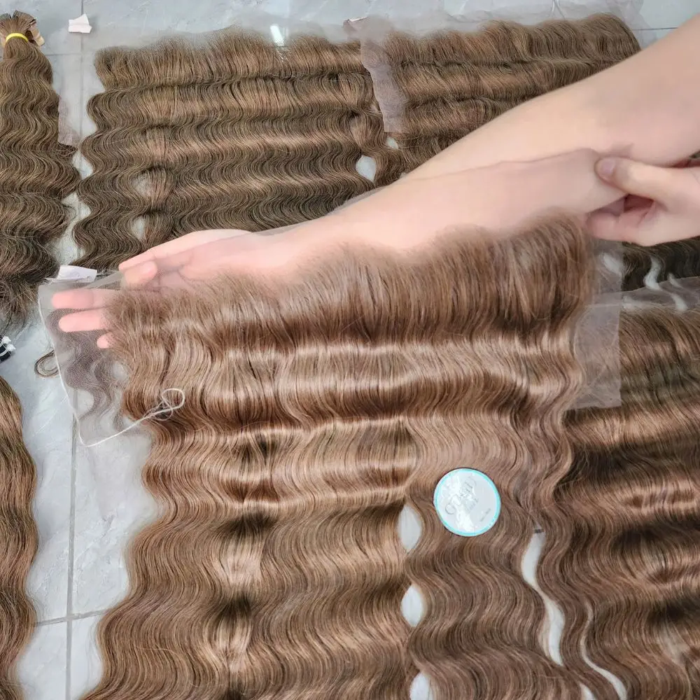 High Quality Tape In Hair Extensions 100% Vietnamese Human Hair, Premium Soft Silky Natural Straight Hair 5 High Quality Tape In Hair Extensions 100% Vietnamese Human Hair, Premium Soft Silky Natural Straight Hair - Image 5
