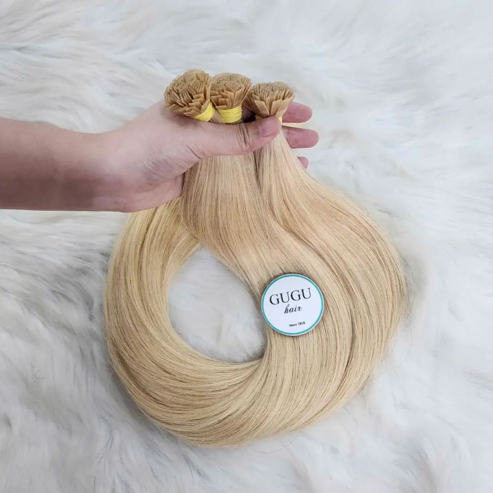 Flat Tip Keratin Hair Extensions – Premium Double Drawn Vietnamese Human Hair 4 Flat Tip Keratin Hair Extensions – Premium Double Drawn Vietnamese Human Hair - Image 4