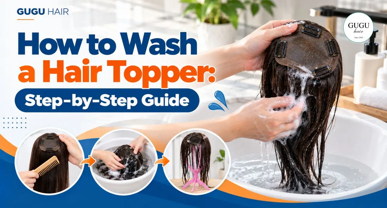 How to Wash a Hair Topper Step by Step Guide 1