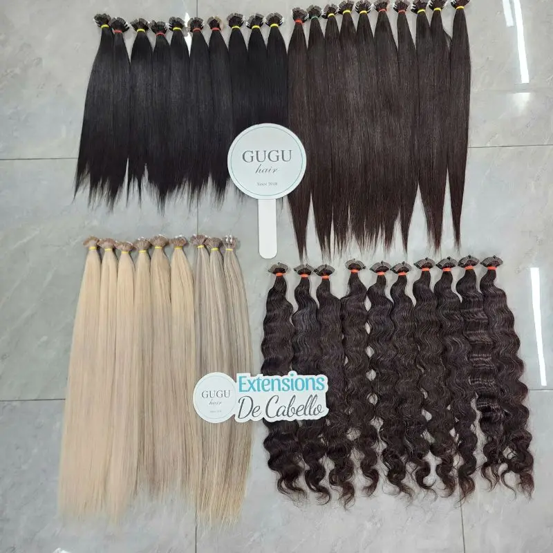 Tape In Human Hair Extensions Bone Straight and Wavy Vietnamese Hair