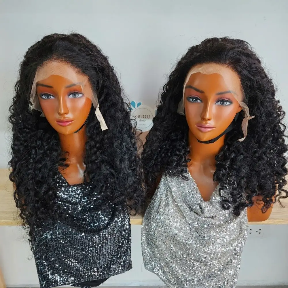 Vietnamese Hair 90 Burmese Curly Human Hair Wig – 100% Premium Raw Burmese Hair, Soft Bouncy Curls