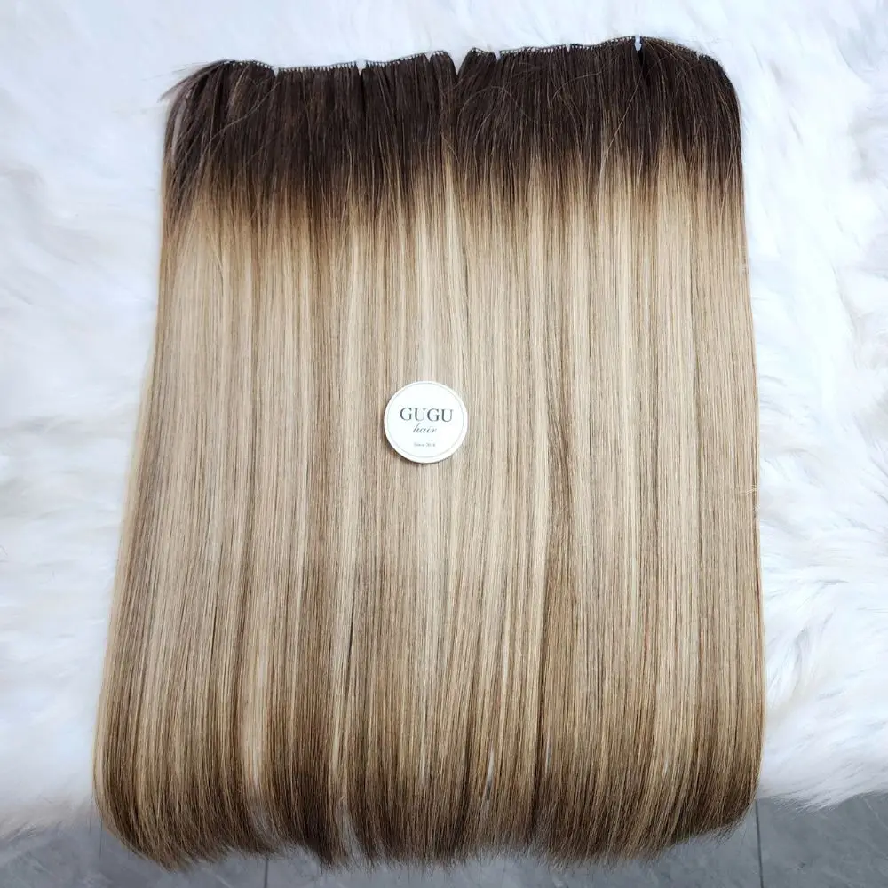 Feather Weft Hair Extensions – Lightweight Vietnamese Human Hair 6 Feather Weft Hair Extensions – Lightweight Vietnamese Human Hair - Image 6