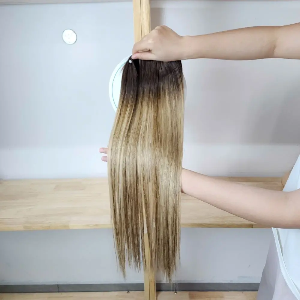 Feather Weft Hair Extensions – Lightweight Vietnamese Human Hair 7 Feather Weft Hair Extensions – Lightweight Vietnamese Human Hair - Image 7