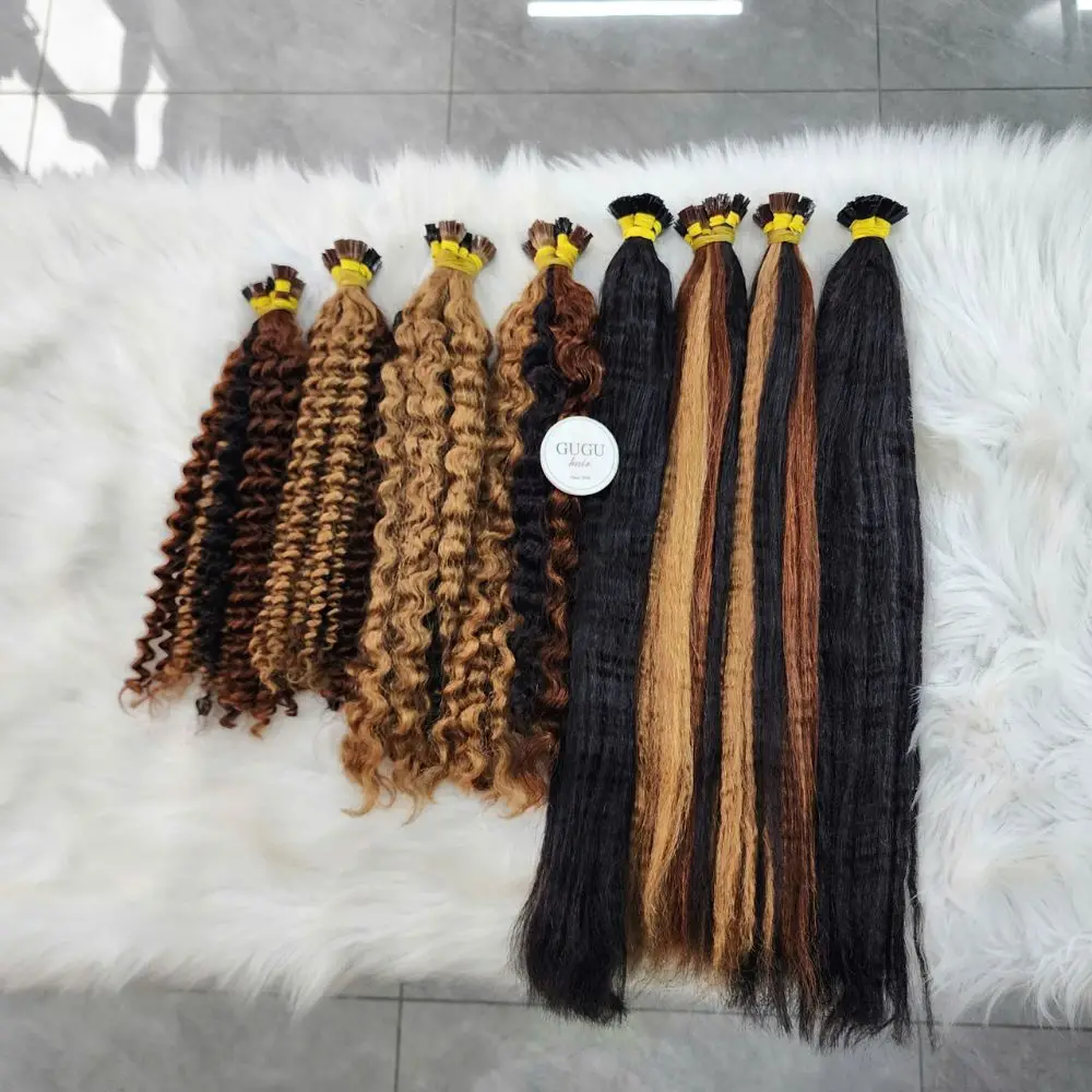 Vietnamese Hair Factory | Human Hair Manufacturer | GUGU HAIR 84 flat tip keratin hair extensions 9