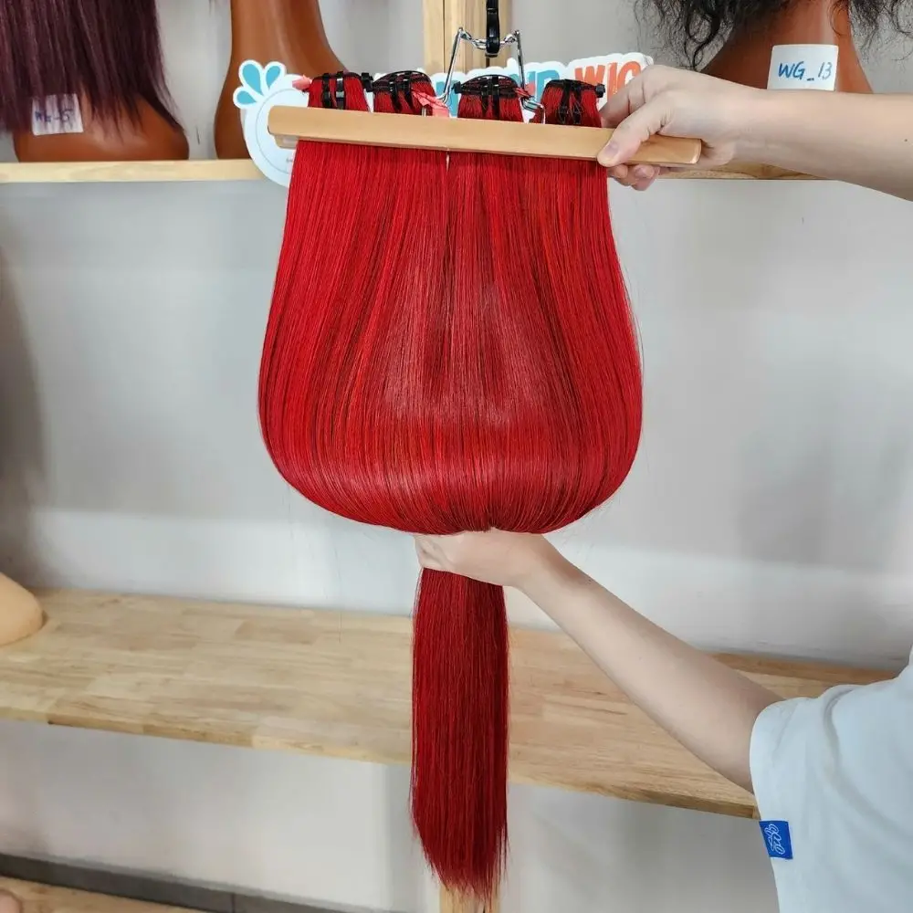 Red Bone Straight Human Hair Weft Extensions – Red Hair Bundles | GUGU HAIR 3 Red Bone Straight Human Hair Weft Extensions – Red Hair Bundles | GUGU HAIR - Image 3
